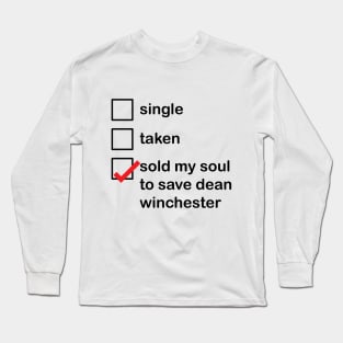 Sold my soul Long Sleeve T-Shirt